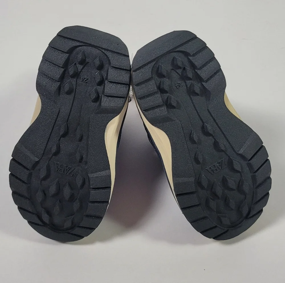 Zara Kids Navy Mickey Mouse Boots
